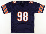 Montez Sweat Signed Chicago Bears Blue Jersey Inscribed "Tez Effect" (PSA) L.B.