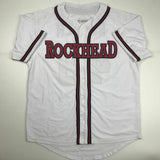 Autographed/Signed JOHN ROCKER Atlanta White Baseball Jersey PSA/DNA COA Auto