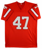 John Lynch Signed Tampa Bay Buccaneers Creamsicle Jersey (Beckett Hologram) Bucs