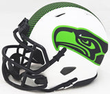 DEVON WITHERSPOON AUTOGRAPHED SEAHAWKS LUNAR ECLIPSE MINI HELMET MCS HOLO 216010