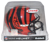 Boomer Esiason Autographed Cincinnati Bengals Speed Mini Helmet Beckett 35833