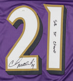 Chris McAlister Signed Baltimore Ravens Jersey Inscribed "SB 35 Champ" (JSA COA)