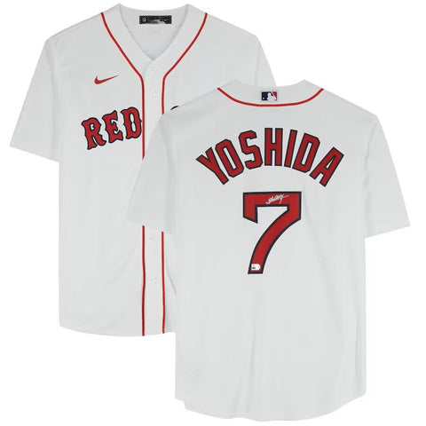 Masataka Yoshida Signed Boston Red Sox Nike Replica Jersey Fanatics