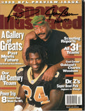 Jim Brown & Ricky Williams Signed Browns Sports Illustrated 8/30/99 W/HOF 71 BAS