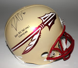 Rashad Greene Signed Florida State Seminoles Full-Size Helmet / 2013 BCS Champs