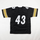 Troy Polamalu Signed Pittsburgh Steelers Jersey (JSA) 8xPro Bowl Defensive Back