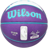 JOHN STOCKTON AUTOGRAPHED PURPLE CITY EDITION BASKETBALL JAZZ BECKETT 224372