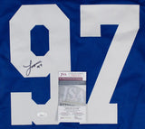 Laiatu Latu Signed Indianapolis Colts Blue Jersey (JSA COA) 2024 1st Round Pick