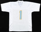 Quentin Johnston Signed San Diego Chargers Jersey (Beckett) 2023 1st Rnd Pck W.R