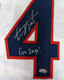 GONZAGA BULLDOGS COREY KISPERT AUTOGRAPHED WHITE JERSEY GO ZAGS! MCS HOLO 194892