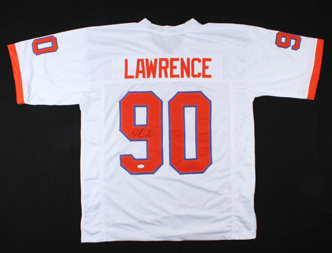 Dexter Lawrence Signed Clemson Tigers Jersey (JSA Hologram) 2xNational Champs