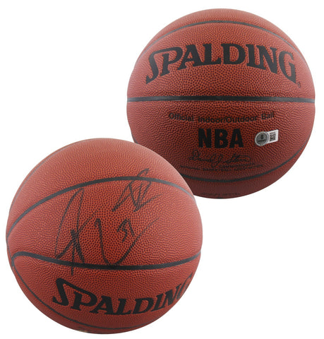 Mavericks Shawn Marion Authentic Signed Spalding I/O Basketball BAS #BR84330