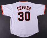 Orlando Cepeda Signed Giants Jersey (JSA COA) 1967 MVP / 11xAll Star / 1958 ROY