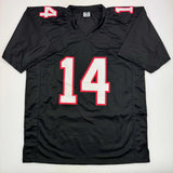 Autographed/Signed Rondale Moore Atlanta Black Football Jersey JSA COA