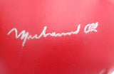 Muhammad Ali Autographed Signed Red Everlast Boxing Gloves PSA/DNA #AM09646