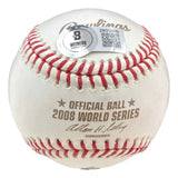 Ryan Howard Philadelphia Phillies Signed 2008 World Series Baseball BAS 2W313920