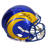 Kyren Williams Autographed Los Angeles Rams Authentic Speed Helmet Beckett