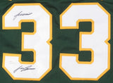 Jose Canseco Signed Oakland Athletics Jersey Inscribed "Juiced" (JSA COA)