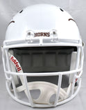 Quinn Ewers Autographed Texas Longhorns F/S Speed Helmet - Beckett W Hologram