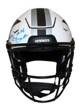 Ezekiel Elliott Signed Dallas Cowboys Authentic Lunar Speed Flex Helmet BAS