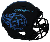 Will Levis Autographed Tennessee Titans Speed Eclipse Full Size Helmet Fanatics