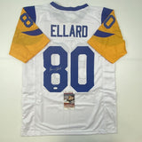 Autographed/Signed HENRY ELLARD Los Angeles LA White Jersey JSA COA Auto