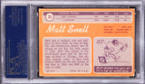Jets Matt Snell Authentic Signed 1970 Topps #35 Card PSA/DNA Slabbed