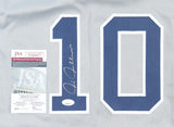 Chris Chambliss Signed New York Yankees Jersey (JSA COA) 6xWorld Series Champion