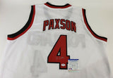 Jim Paxson Signed Portland Trail Blazers Jersey (PSA/DNA COA) 2xNBA All Star