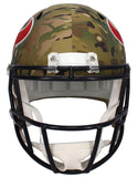 Dalton Schultz Autographed Houston Texans Camo Full Size Speed Helmet Beckett