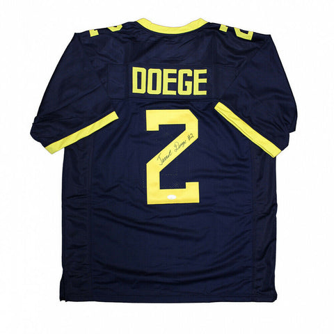 Jarrett Doege Signed West Virginia Mountaineers Jersey (JSA COA) Senior Q.B.