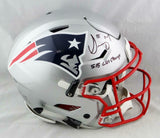 Sony Michel Signed Patriots F/S SpeedFlex Helmet W/ SB Champs - Beckett W Auth