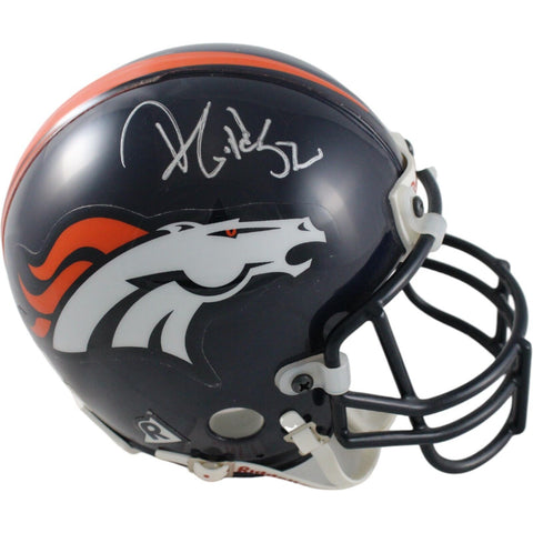 Ian Gold Signed Denver Broncos VSR4 Authentic Mini Helmet Beckett 44272