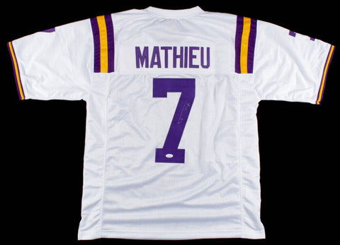 Tyrann Mathieu Signed LSU Tigers Jersey (JSA) Kansas City Chiefs All Pro DB