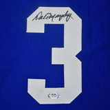 Dale Murphy Signed Atlanta Braves Dk Blue Jersey (PSA COA) 2xNL MVP (1982, 1983)