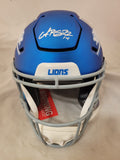 AMON RA ST BROWN SIGNED DETROIT LIONS 2023 ALTERNATE SPEEDFLEX HELMET BAS