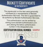 Roger Staubach Signed/Autographed Cowboys White Football Jersey Beckett 148040