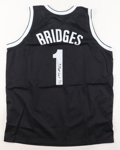 Mikal Bridges Signed Brooklyn Nets Jersey (PSA COA) 2xNCAA Champion Villanova