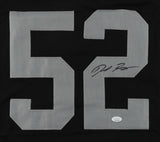 Denzel Perryman Signed Las Vegas Raider Jersey (JSA Holo) Ex Miami Hurricane LB