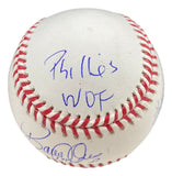 Bobby Abreu Philadelphia Phillies Signed Official MLB Baseball w/ 4 Insc JSA