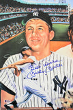 Yankees Mickey Mantle "Best Wishes" Authentic Signed 11x17 Photo BAS #A05232