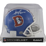 Steve Atwater Autographed Denver Broncos VSR4 TB Mini Helmet HOF Beckett 49064
