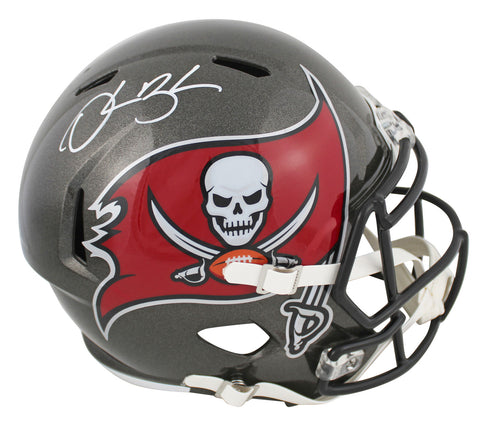 Buccaneers Derrick Brooks Signed Full Size Speed Rep Helmet BAS Witnessed