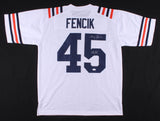 Gary Fencik Signed Chicago Bears Jersey Inscribed SBXX (JSA COA) 2xPro Bowl DB