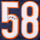 Darnell Wright Signed Chicago Bears Jersey (JSA) 2023 1st Pick #10 Overall / O.T