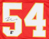 Leo Chenal Signed Kansas City Chiefs Jersey (BECKETT) 2022 3rd Round Draft Pk LB