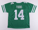 Richard Todd Signed New York Jets Jersey (RSA Holo) N.Y Quarterback (1976-1983)