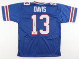 Gabriel Davis Signed Buffalo Bills Blue Jersey (Beckett) 2020 Draft Pck WR / UCF