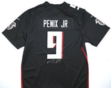 Michael Penix Jr. Autographed Black Nike Game Jersey - Beckett W Hologram