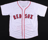 Bill Buckner & Mookie Wilson Signed Red Sox "Babe Ruth" Stat Jersey (MAB Holo)